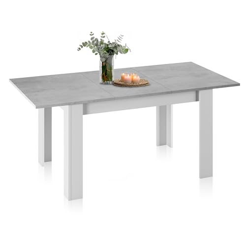 duehome | Mesa de Comedor Extensible, Mesa Rectangular, Modelo Da...