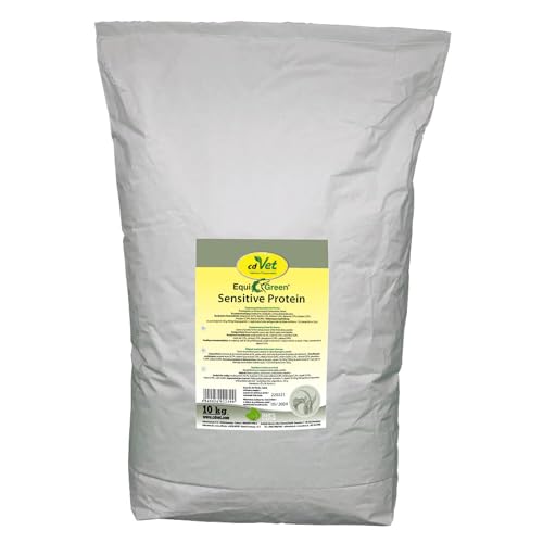 EquiGreen Sensitive Protein 10 kg | Ergänzungsfuttermittel für Pferde - Proteinquelle zur Aufwertung der Futterration