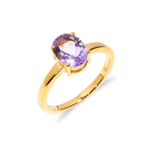 Bague femme argent 925 améthyste rose pour sublimer vos tenues