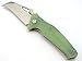 Ccanku C02 Folding Knife 440C Blade G10 Handle EDC Hunting Knife Camping Outdoor Tool Knife(Jade) …