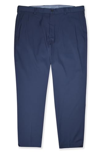 Brooks Brothers Men's Lightweight Polyester Blend Flat Front Casual Pants,