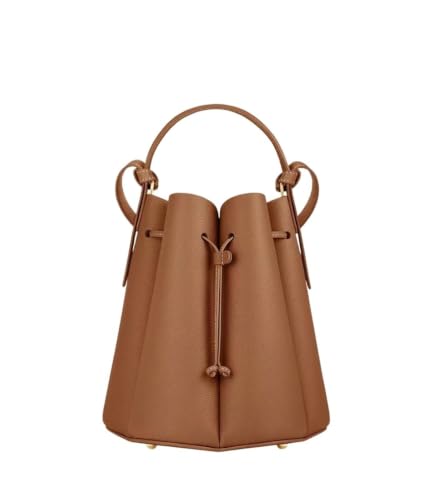 Sac seau en cuir pour femme idéal sorties décontractées
