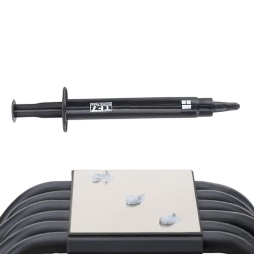 Pasta siliconica per grasso termico per CPU Conduttività termica dei prodotti elettronici da 50 g Grasso siliconico per pasta per dissipatore di calore CPU per scheda grafica