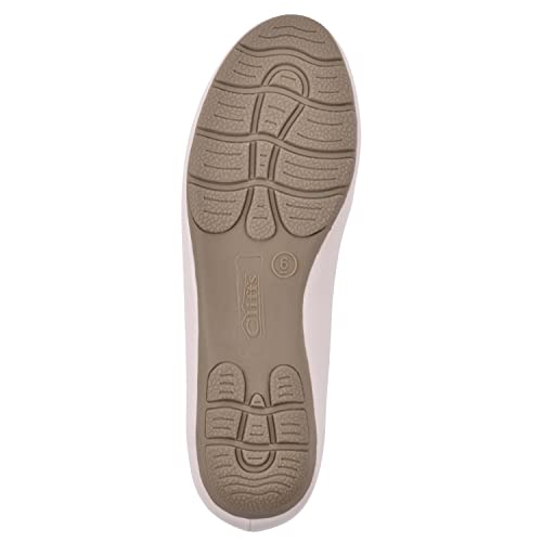 Image of CLIFFS BY WHITE MOUNTAIN Women's Glowing Cushioned Loafer Flat