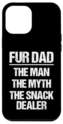Hülle für iPhone 13 Pro Max Fur Dad (The Man The Myth The Snack Dealer) Cat Dad Dog Dad