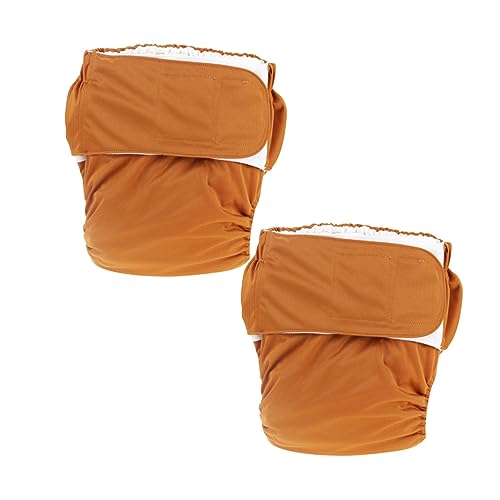 minkissy for Men Adult Diaper Washable Napkin Leak Proof Fiber Diapers Size Adjustable for All