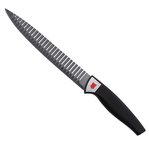 Cuchillo De Pan 20 Cm En Acero Inoxidable Antiadherente Negro St. Moritz Sh En Oferta Swiss Home Cuchillo Pan