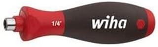 Wiha 28102 Bit Holder with Handle Magnetic 1/4 in 1/4 in x 125
