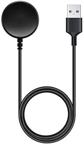 Emilydeals Charger For Samsung Galaxy Watch 4/Galaxy Watch3/Galaxy Watch Active 2,Replacement Charging Cable For Galaxy Watch 6/5/4/3/Active 2 Smart Watch,Black