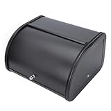 HEALEEP 1Stück Eisenbrotbox mit Großer Kapazität Langlebiger Brothalter für Aufbewahrung für Bäckereien Cafés und Zuhause Flache Abdeckung Platzsparendes Design