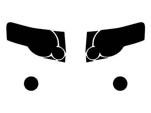 Rvinyl Headlight Tint Covers Compatible with Ford Escape 2008-2012 - Smoke