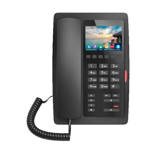 Teléfono IP Fanvil H5W Hotel WLAN Negro miniatura 2