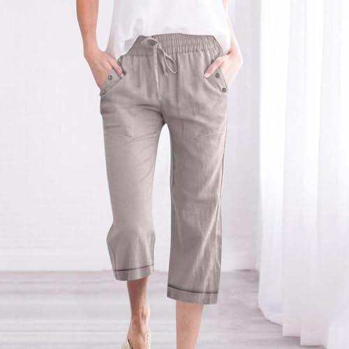 NREALY Linen Pants for Women Womens Fashion 2025 Linen Pants Women Tall4