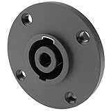 Conector speakon NL4 para el montaje de cables de altavoces.