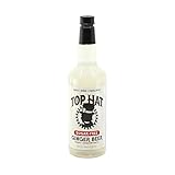 Top Hat Sugar Free Ginger Beer Concentrate - Keto Friendly - Zero Calorie Moscow Mule Mix - Makes...