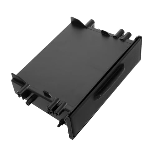 Vaguelly Multi Purpose Car Storage Box Sleek Dashboard Organizer for CD Player Versatile Stereo Radio Storage for Miscellaneous Items