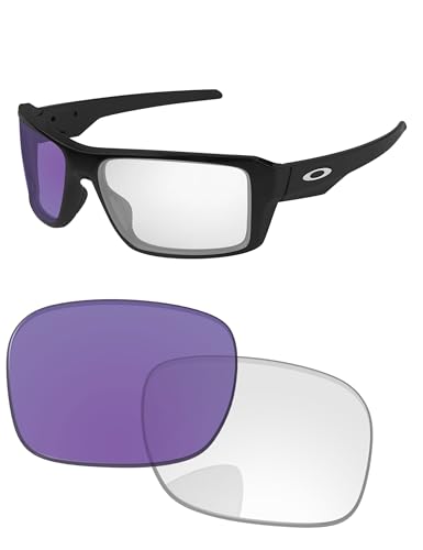 Image of Replacement Lenses for Oakley Double Edge OO9380 66mm Sunglass - Precision Fit, UV Block & Impact Resistant