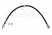 Sunsong 2204842 Brake Hydraulic Hose