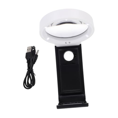 ORFOFE 1 Set Teaching Magnifier Portable Handheld Observation Tool for Nature Exploration Lightweight Lens for Seniors and Educational Use