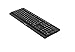 Philips SPK6307BL Wireless Keyboard, 2.4GhZ wireless, Power saving, Multimedia shortcuts, splash resistant, home office, PC/laptop