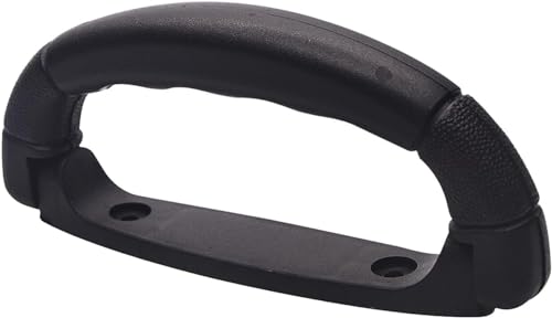 Image of RUIAN Luggage Handle 6.38in /162mm Plastic Pull for Luggage Suitcase Grip Replacement, Black