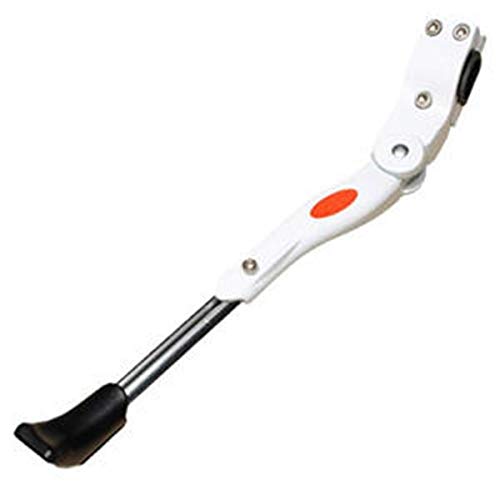 Qiaoniute Cycling Accessories Universal Side Support Foot Brace Kickstand for 22"-27" Tire/700c Road Bike Durable Waterproof MTB Bike Side Stick Stand Outdoor Sport Equipment,White Bike Accessories