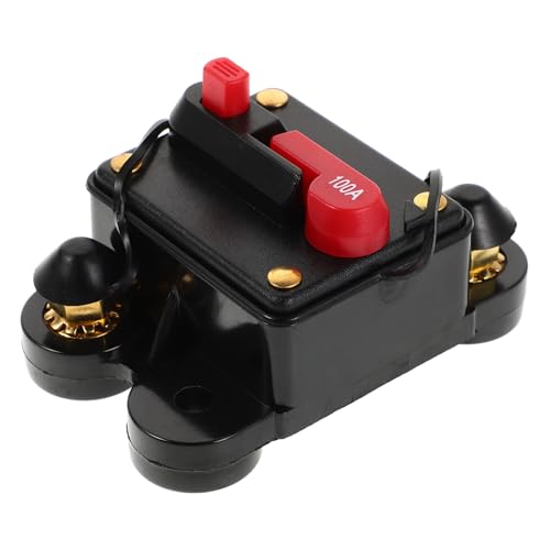 LOORGVEL Handmatige Reset Zekering Stroomonderbreker Voor Auto Boot Audio Waterdichte Inline Bescherming Tegen Overbelasting Kortsluiting Eenvoudig Te Installeren Duurzaam