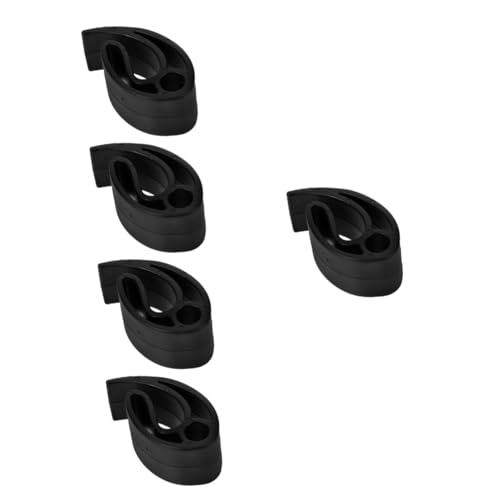 GOOHOCHY 5pcs Lightweight Flying Disc Holder Plastic Disc Clamp for Portable Clip Outdoor Accessory