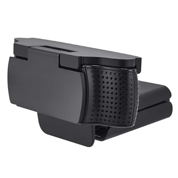 CloudValley Capa de webcam para Logitech C920/ C920x/ C922x/ C930e/ C922/ C920 HD Pro Stream Webcam, capa de câmera para proteger as lentes e a segurança, preta