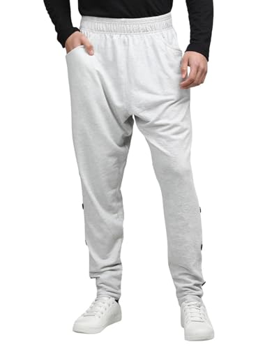 Image of CHKOKKO Men's Regular Fit Mid Rise Casual Track Pant Lower with Pocket