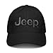 Jeep Cap Adjustable Puff Embroidered Baseball Hat