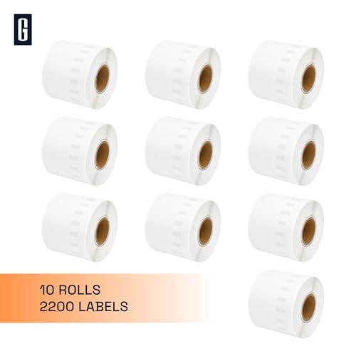 Étiquettes d'adresse 99014 GROF grand format 54x101mm haute adhérence pour dossiers et courriers