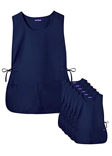 SIVVAN Unisex Apron - Cobbler Apron 6-Pack - S87006 - Navy - R