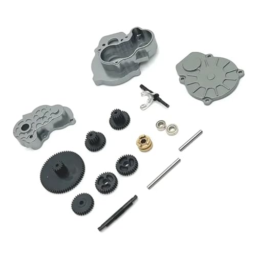 RC���f���p�[�c For Fms For Fcx24 Power Wagon For Fcx18 Lemur For Unimog K5 For Blazer Max Smasher 1/24 �g�����X�~�b�V�����M�A�J�o�[ + �M�A�L�b�g RC �p�[�c(G