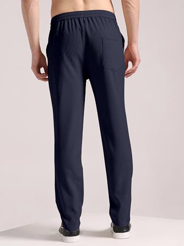 Image of Mehrang Men's Baggy Trackpants | Oversized Fit Streetwear & Gym Wear | Comfortable Casual Joggers for Men, Loose Fit Joggers for Men | Korean Style Travel & Lounge Wear with Pockets