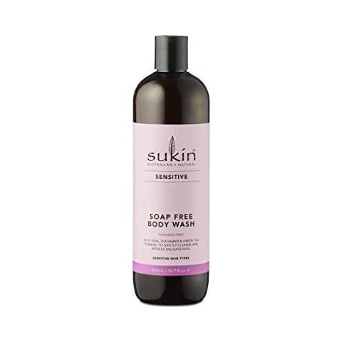 Sukin seifenfreies Duschgel, 500 ml, reinigt sanft, erfrischt für ein beruhigtes und ausgeglichenes Hautgefühl Cover