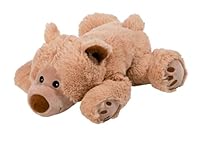 Warmies® Wärmekissen/Stofftier Liegender Bär Hirse Lavendelfüllung 35cm 700g (exklusives Warmies-Design für Greenlife Value)
