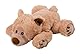 Warmies® Wärmekissen/Stofftier Liegender Bär Hirse Lavendelfüllung 35cm 700g (exklusives Warmies-Design für Greenlife Value)