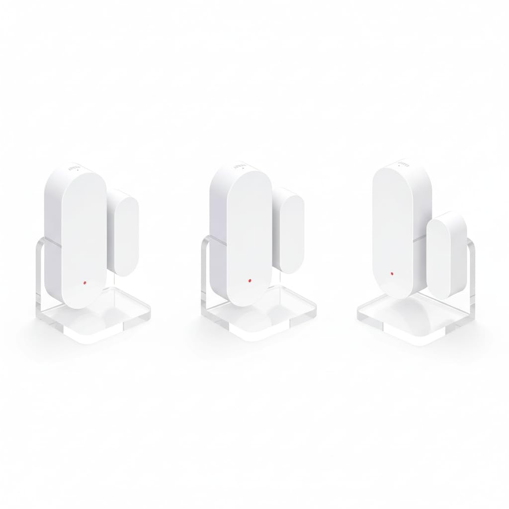 Capteur de porte de fenêtre X 3 pièces WIFI Tuya Smart Batteries incluses consommation d'énergie réduite