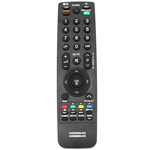 AKB69680403 Replace Remote Control fit for LG TV 19LH2 22LU40 26LU50 32LF25 32LG21 32LH49 32LH70 37LF25 42LF25 42LG21 47LH70 50PS80 60PS70 2LH7010-ZD 37LH4000-ZA 26LU5000-ZA 42LG2100-ZA 47LH7030-ZE