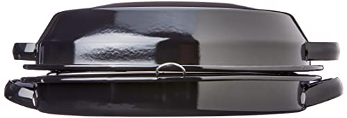 Churrasqueira Para Fogão 28 Esmaltada - Preta