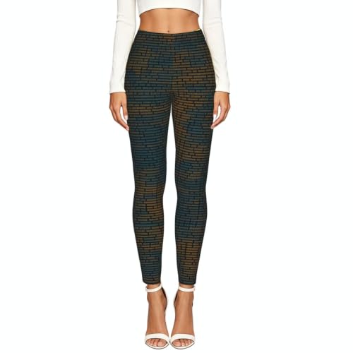 Leggings elásticos para mujer Programming Code 1 negros tupidos 2