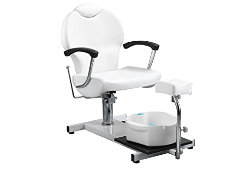 Funnylife Pedicure Station White Hydraulic Spa Chair &Foot Classic Salon Massage Equipment #TOP1