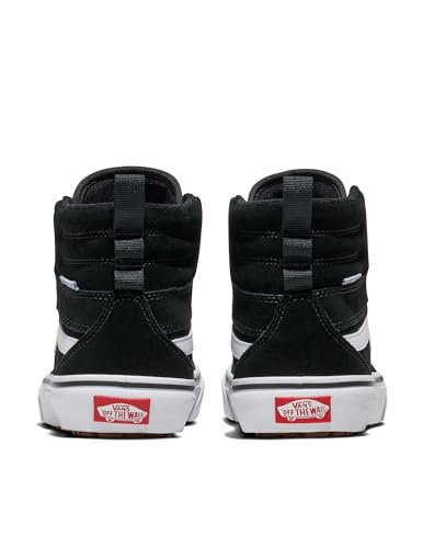 Vans Vans Women's Ashwood Hi Decon Shoe - High Top Fashion Sneakers, Casual Footwear. Suede/Canvas Black/White. 7