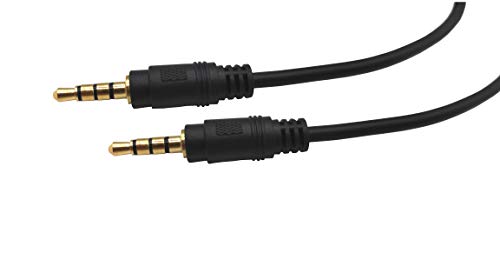 Cable divisor 3.5mm TRRS macho a 5 hembras 1m miniatura 4