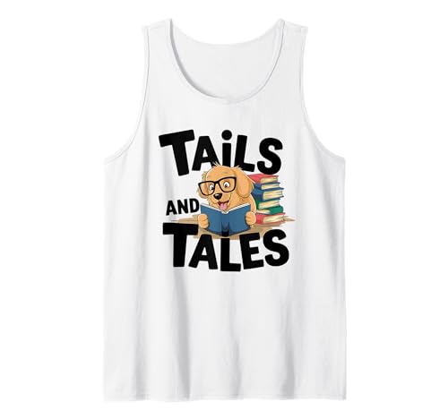 Simpatico Golden Retriever Dog Mom Funny Book Lover Canotta