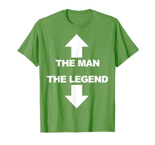 The man the Legend T-Shirt, Men, Grass Green, 3X-Large