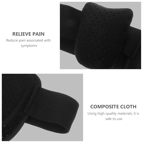 Faja para Hernia Inguinal Ajustable Negra para Adultos miniatura 3