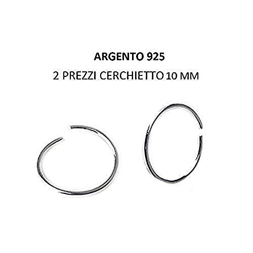 2 Pezzi Tunnel Orecchio 10mm In Acciaio Inossidabile - Piercing Rotondi Opachi - Tappi Per Espansori Uomo/Donna
