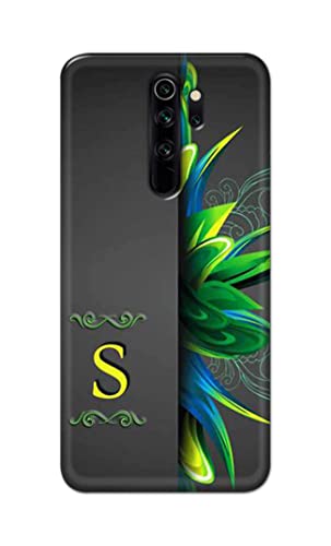 Image of Name II Initial II Letter Alphabet S Hard Back Case Cover for Redmi Note 8 Pro Back Cover -(J5) VNS2222